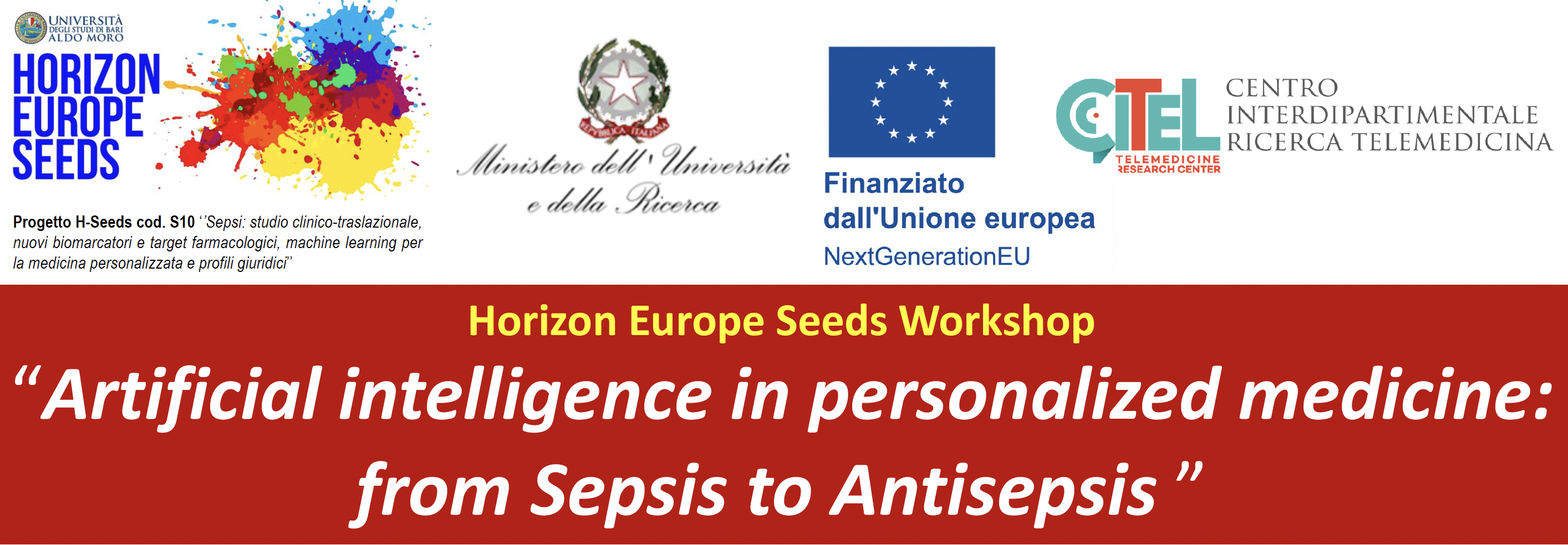 HORIZON EUROPE SEEDS:  “Salute e qualità della vita”