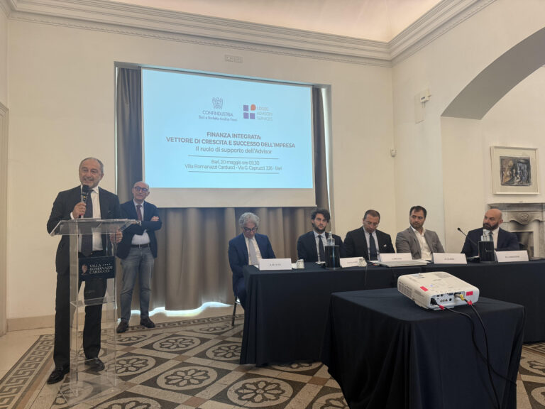 Finanza per la crescita: a Bari il confronto tra imprese, banche e istituzioni
