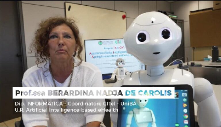 Prof.ssa BERARDINA NADJA DE CAROLIS – dip. INFORMATICA – UniBA | La robotica sociale
