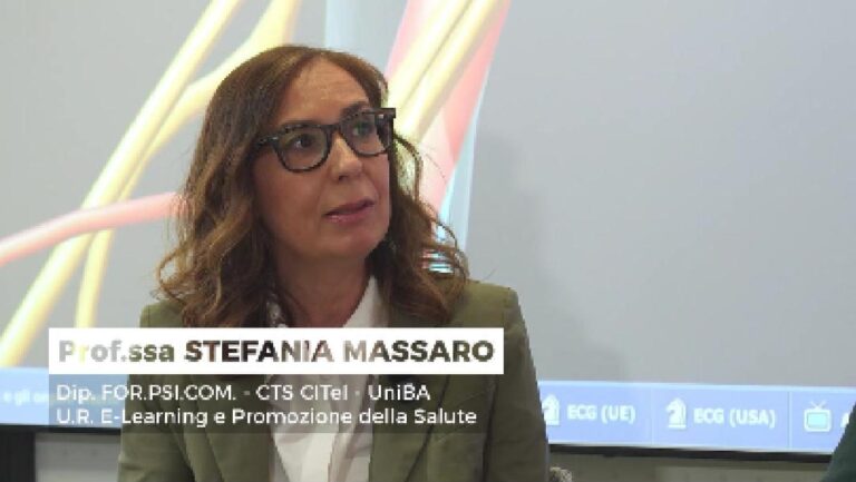 Prof.ssa STEFANIA MASSARO – dip. FOR.PSI.COM. – UniBA | Robotica, IA e medicina narrativa digitale